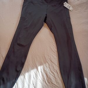 Avia Black High-Waisted Leggings